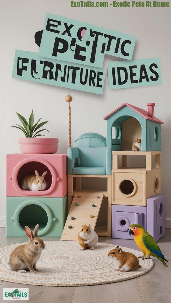 exotic pet furniture projects