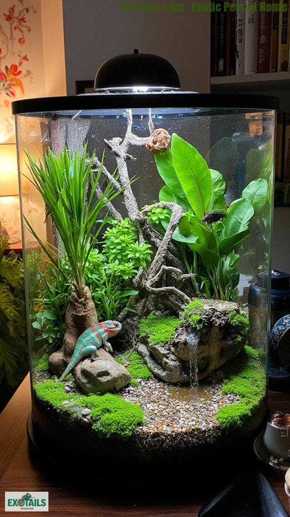 exotic pet habitat care