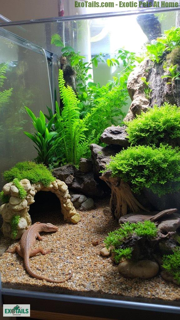 exotic pet habitat design