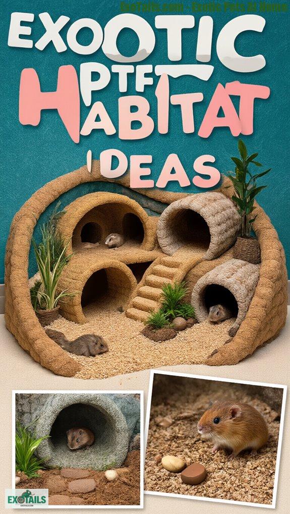 exotic pet habitat designs
