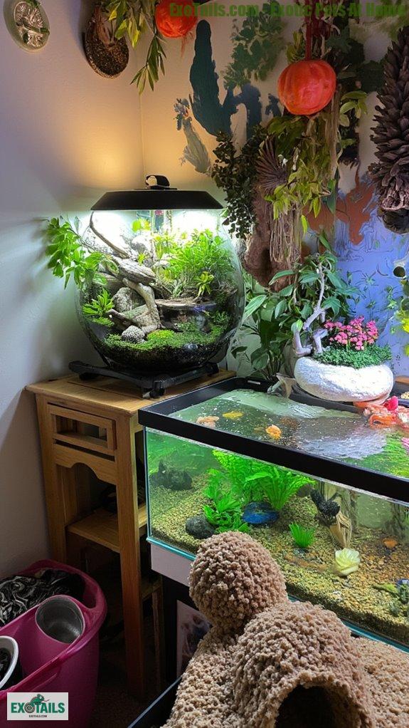 exotic pet habitat essentials