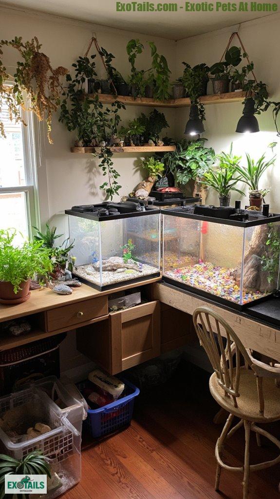 exotic pets harmonious space