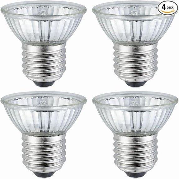 UVB/UVA Reptile Light Bulb 50W 4-Pack