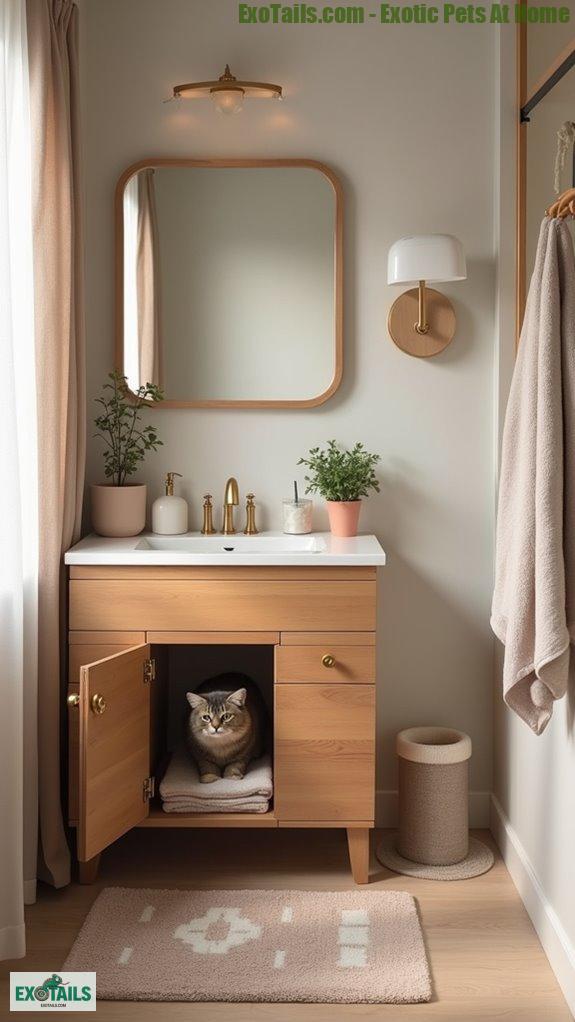 hidden litter box solutions