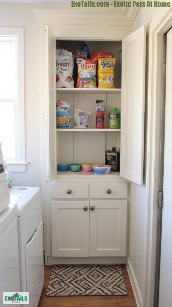 hidden pet feeding solutions