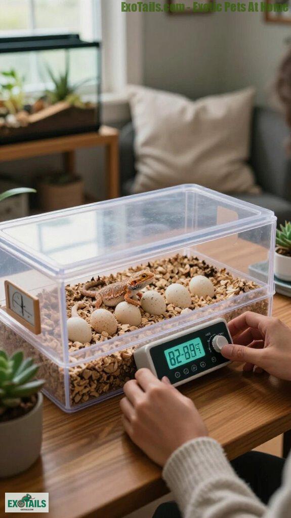 incubator temperature influences hatch rates