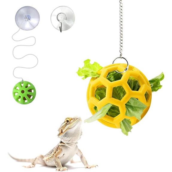 Bearded Dragon Feeding Ball: Interactive Enrichment Toy