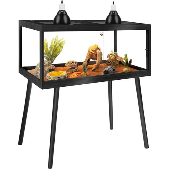PROLEE 82-Gallon Reptile Enclosure with Mesh Top