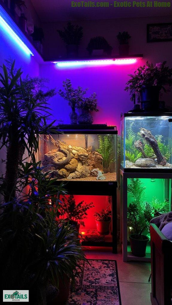 led lighting benefits for pets