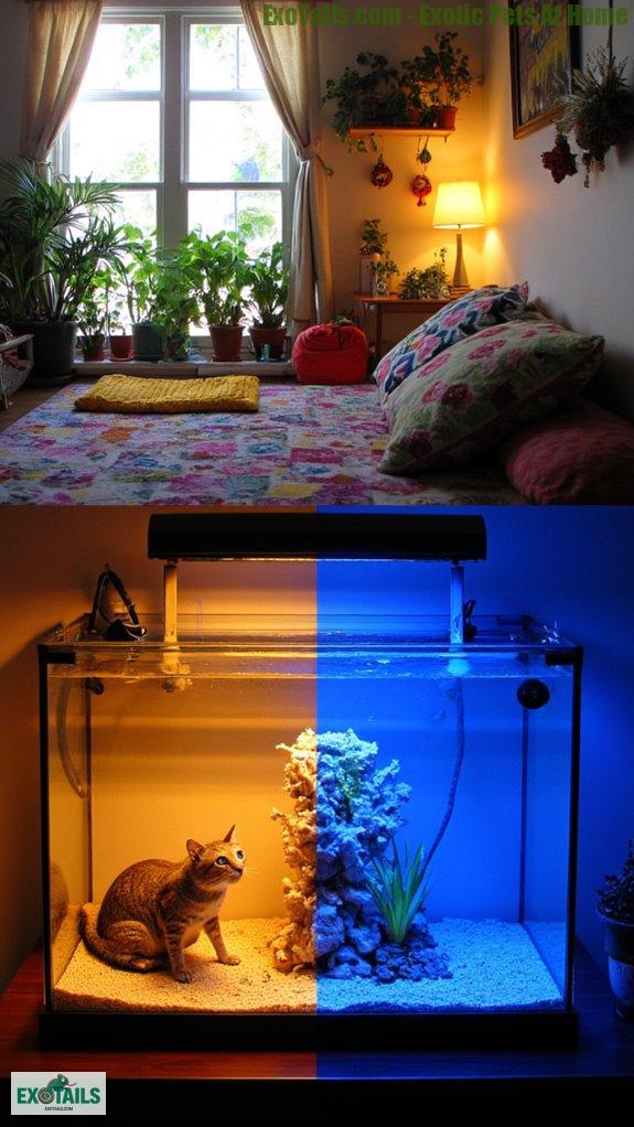 lighting techniques for pets