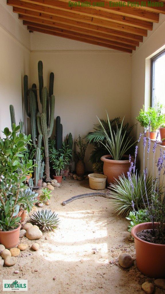 live plants enhance habitat