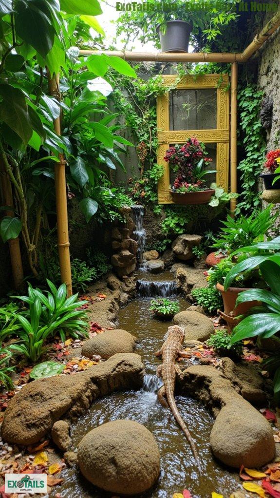 lush complex reptile environments