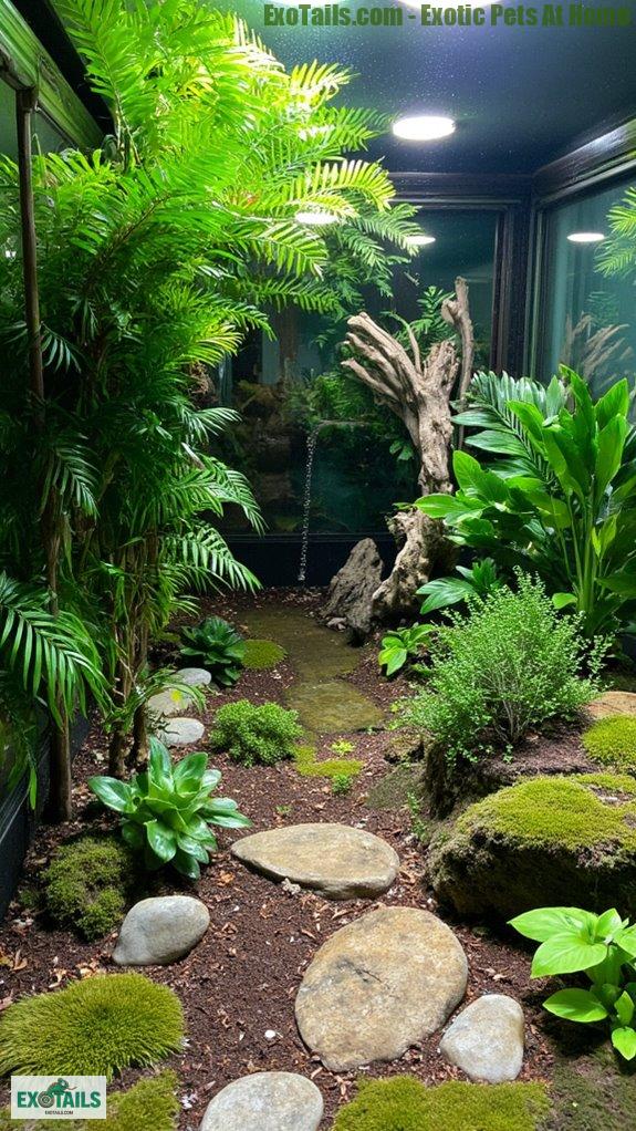 lush plants humidity balance