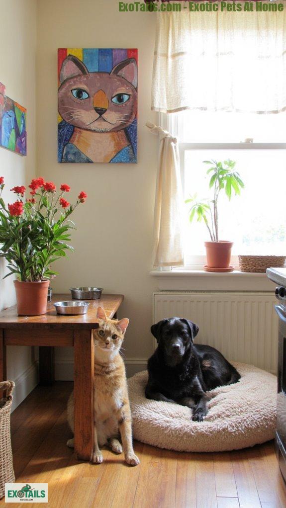 maximize pet nook space
