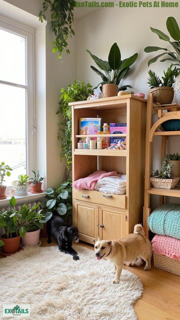 modular pet storage solutions