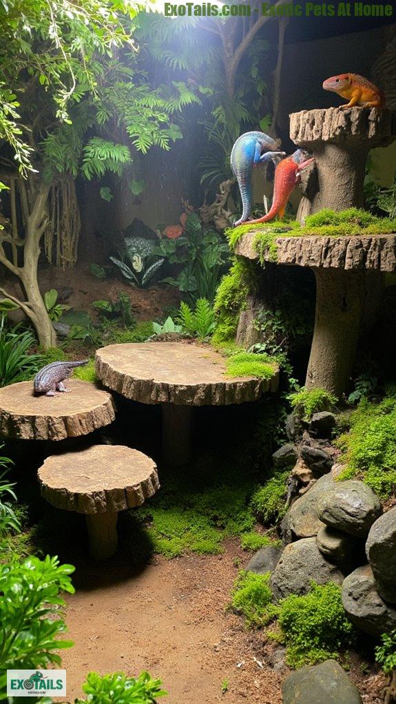 multi level platforms enhance vivarium