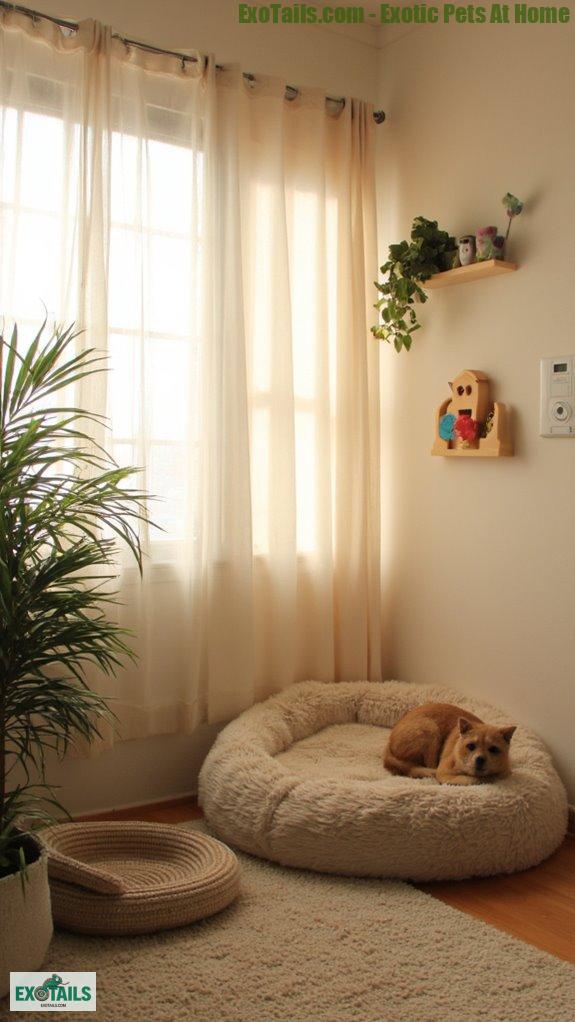 natural light for pets