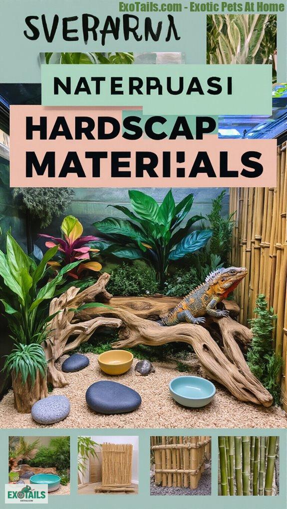 natural materials for reptiles