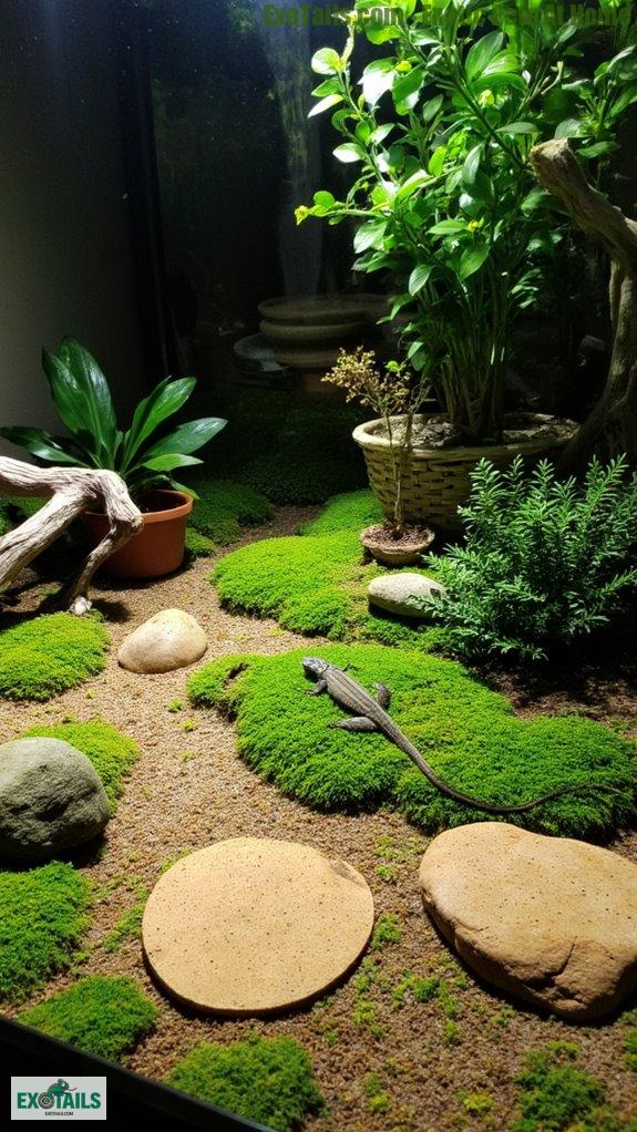 natural reptile habitat design