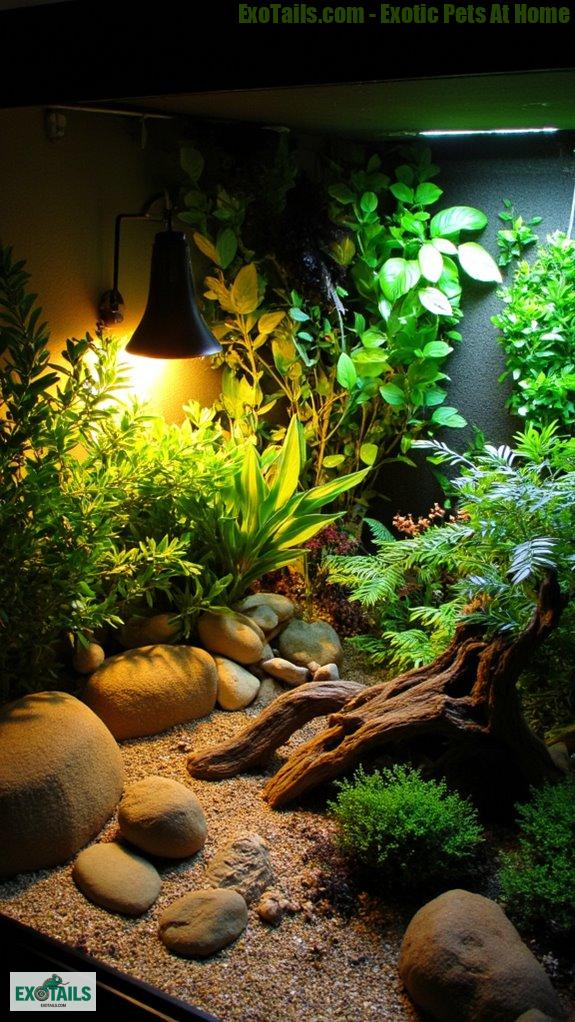 optimal heating and lighting