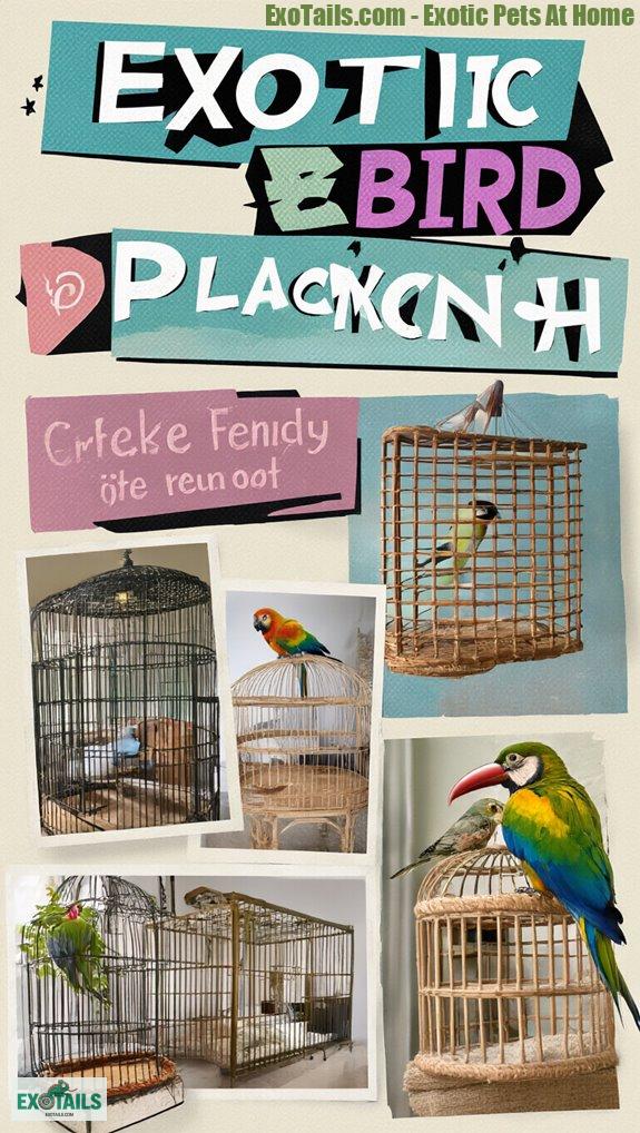 optimal perch arrangements for aviaries