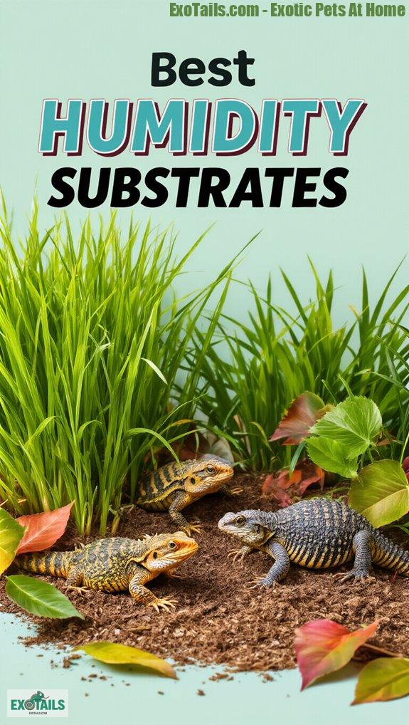 optimal reptile humidity substrates