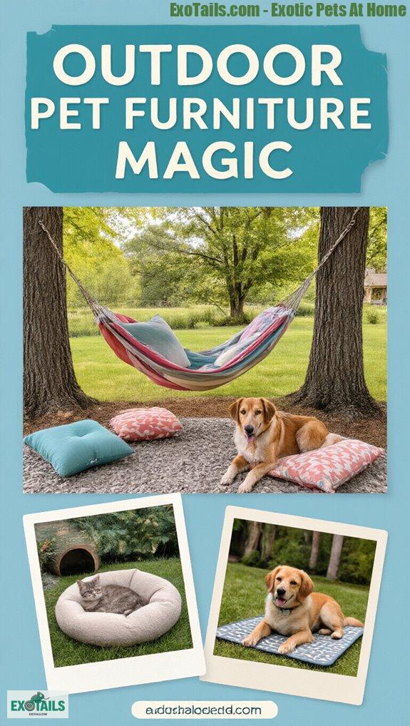 outdoor pet furniture features