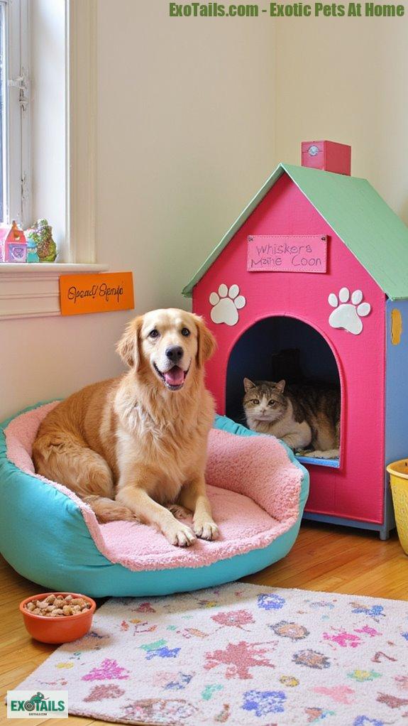 personalized pet identification labels