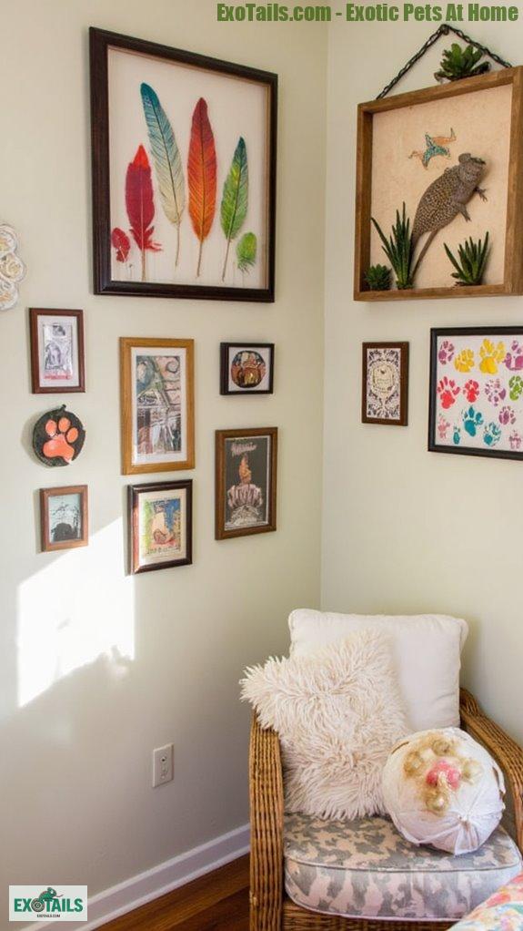 pet memorabilia shadow box