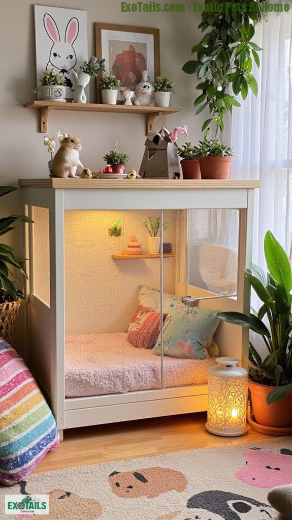 pet room decor excitement