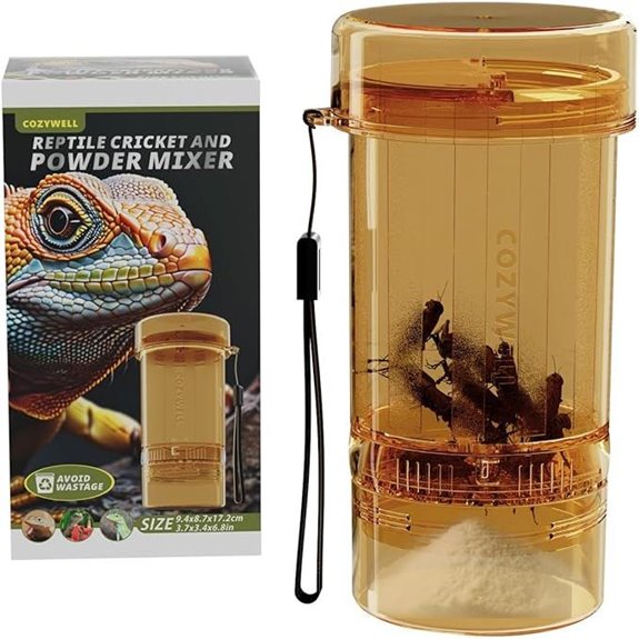 reptile calcium powder mixer