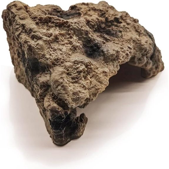 Reptile Rock Cave Hideout for Terrarium Habitat