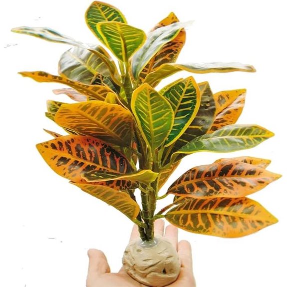 Terrarium Decor: Reptile Plants and Leaves