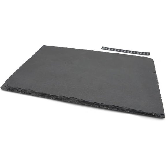 Slate Feeding Tiles for Reptiles Habitat 40x25 cm