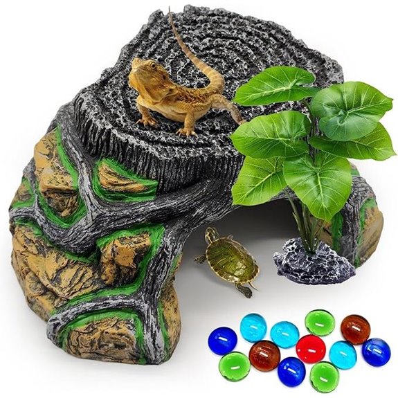 GOZILLA Reptile Cave with Humid Hide Kit