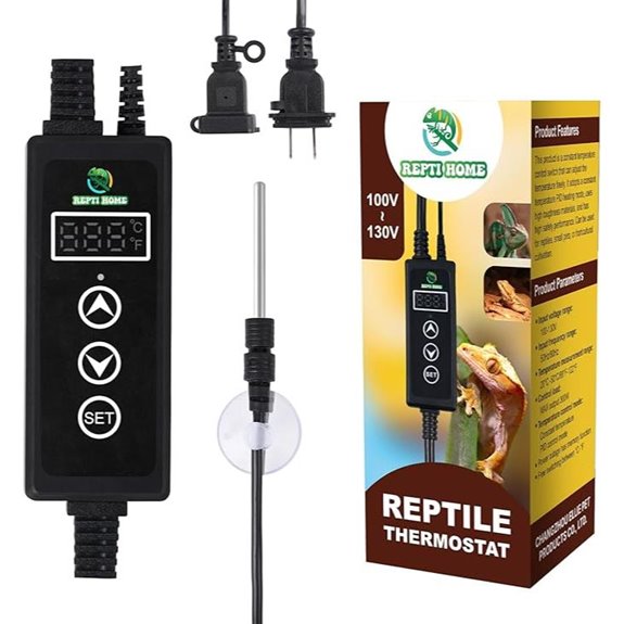 Reptile Dimming Thermostat for Heating Mat & Incubation