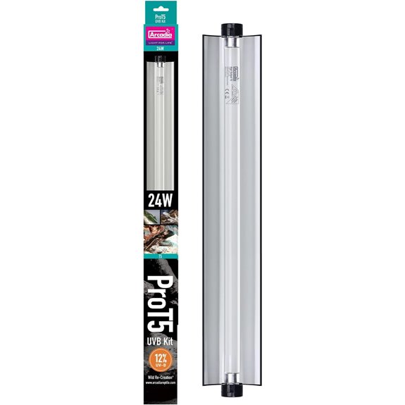 Arcadia T5 UVB Reptile Light Fixture Kit