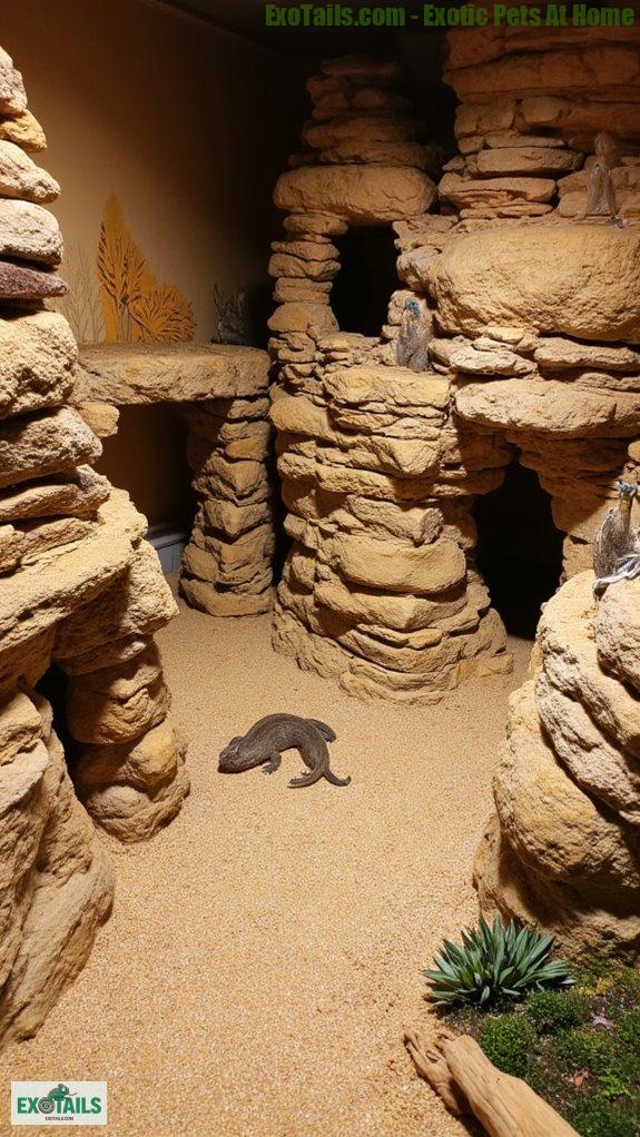 reptile rock hideaway paradise