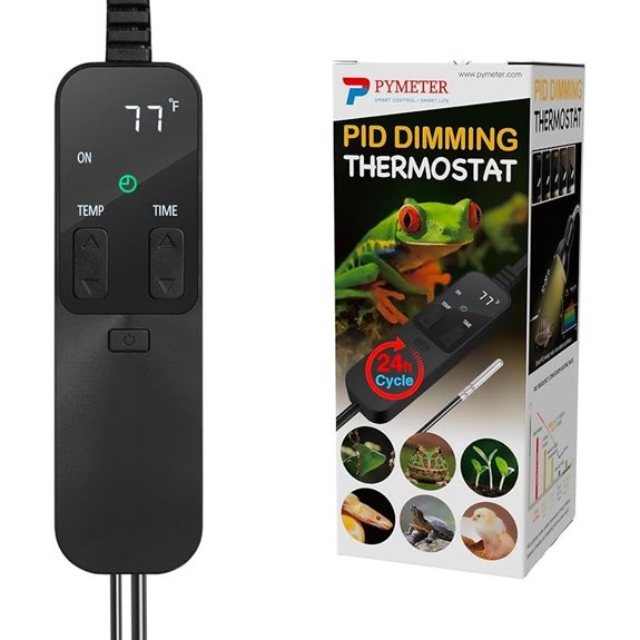 PID Dimming Thermostat for Reptiles with Timer
