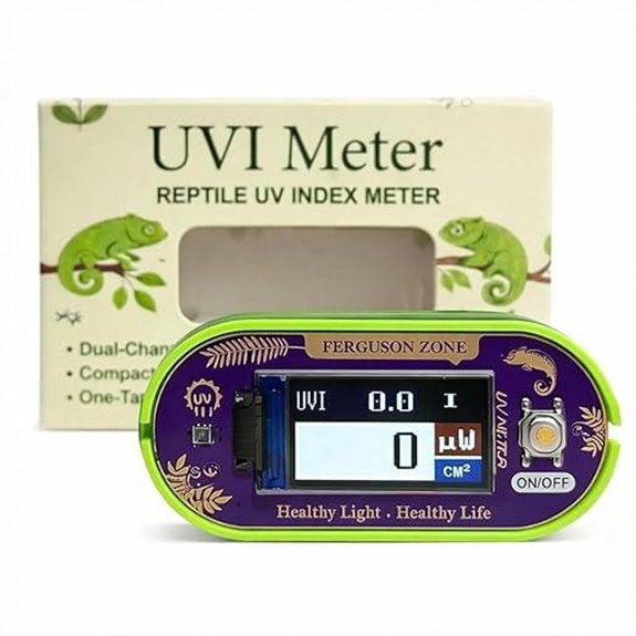 Reptile UVI Light Meter for UV Lamp Replacement
