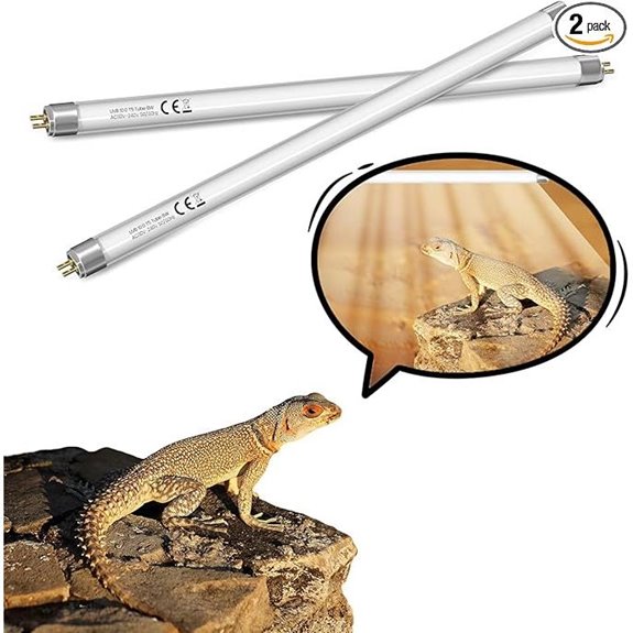 GlowUp T5 8W UVB Reptile Light Bulb (2-Pack)