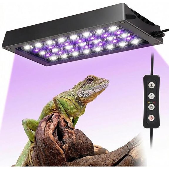 Zingbabu 24W UVB Reptile Light with Timer