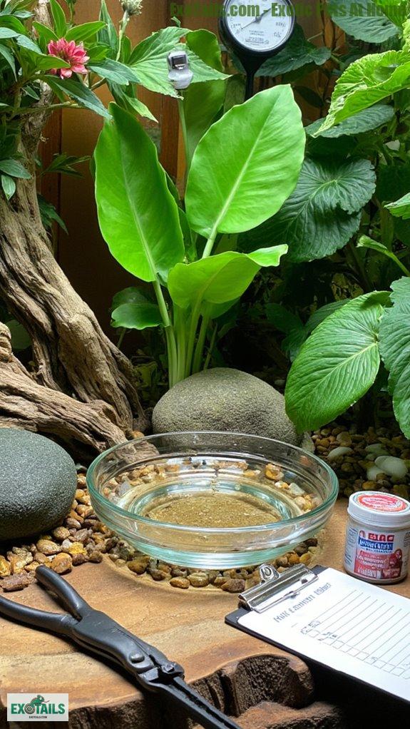 routine habitat maintenance essential