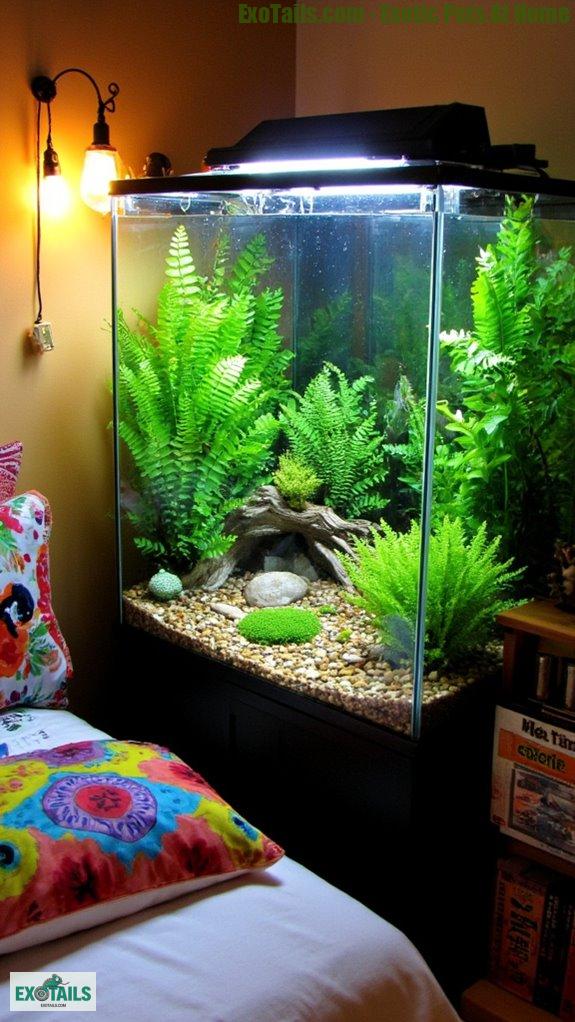 selecting ideal frog container