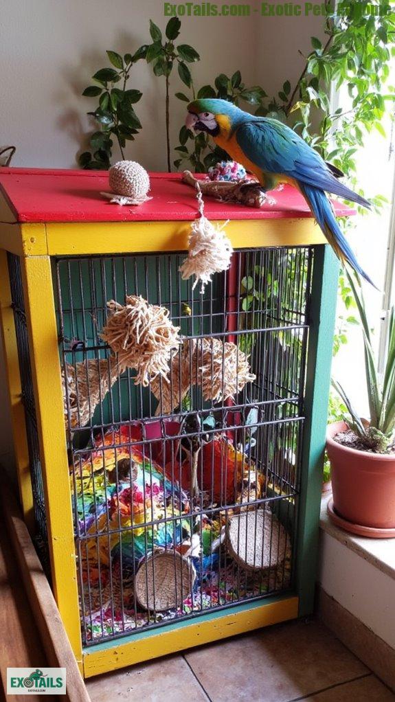 shredding toys for birds