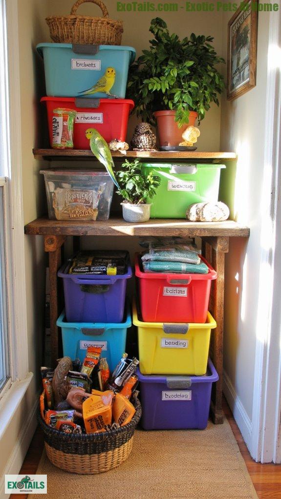 streamlined labeling for organization
