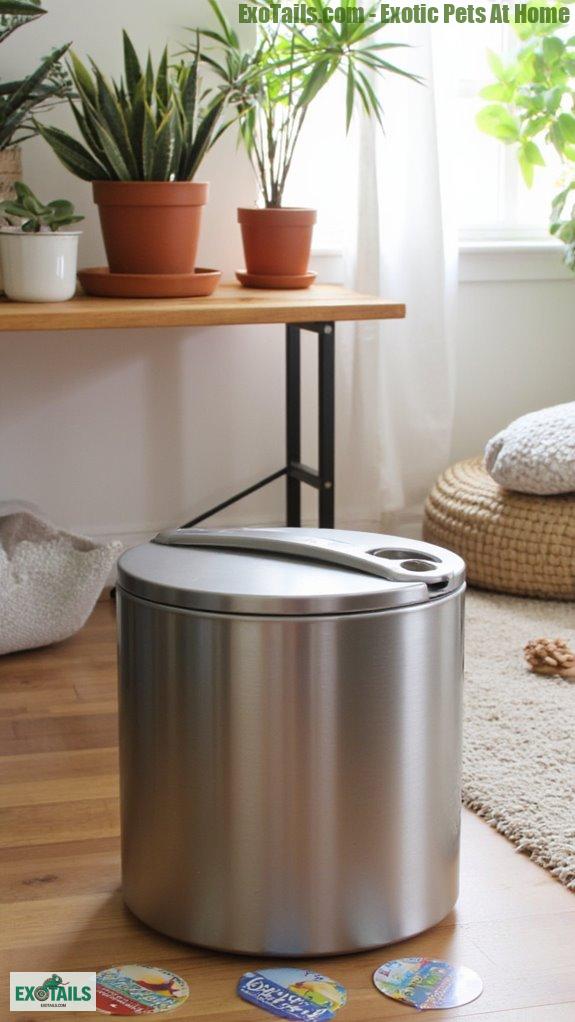 stylish and functional pet containers