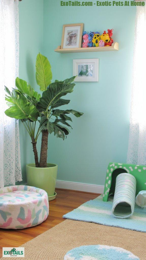 stylish and safe decor