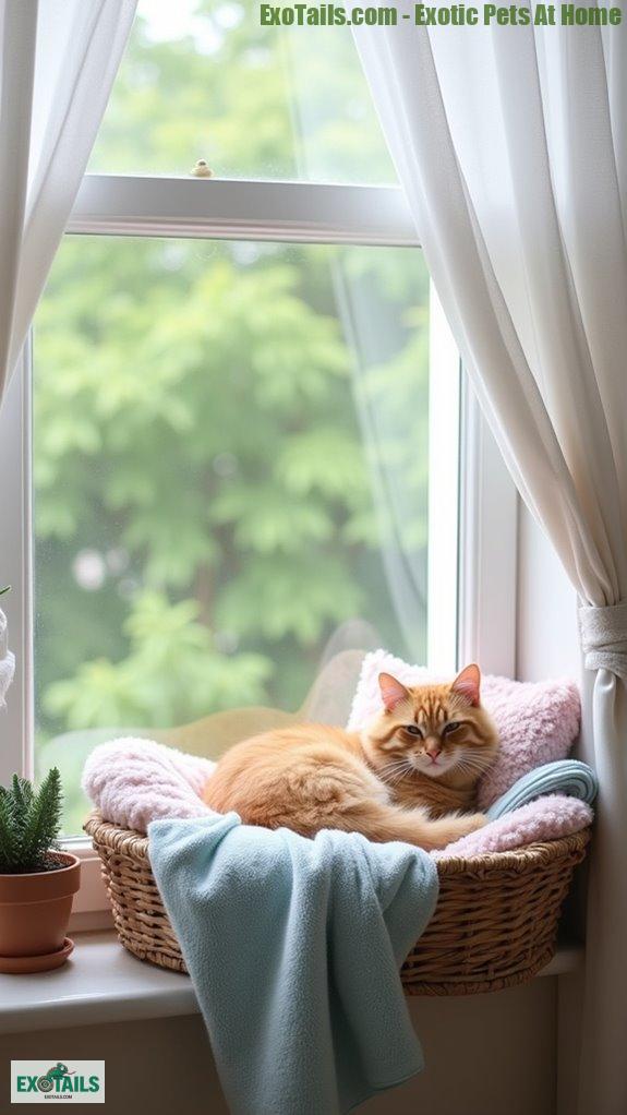stylish cozy cat spaces