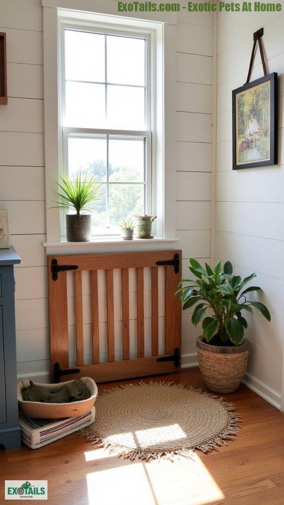 stylish custom pet gates